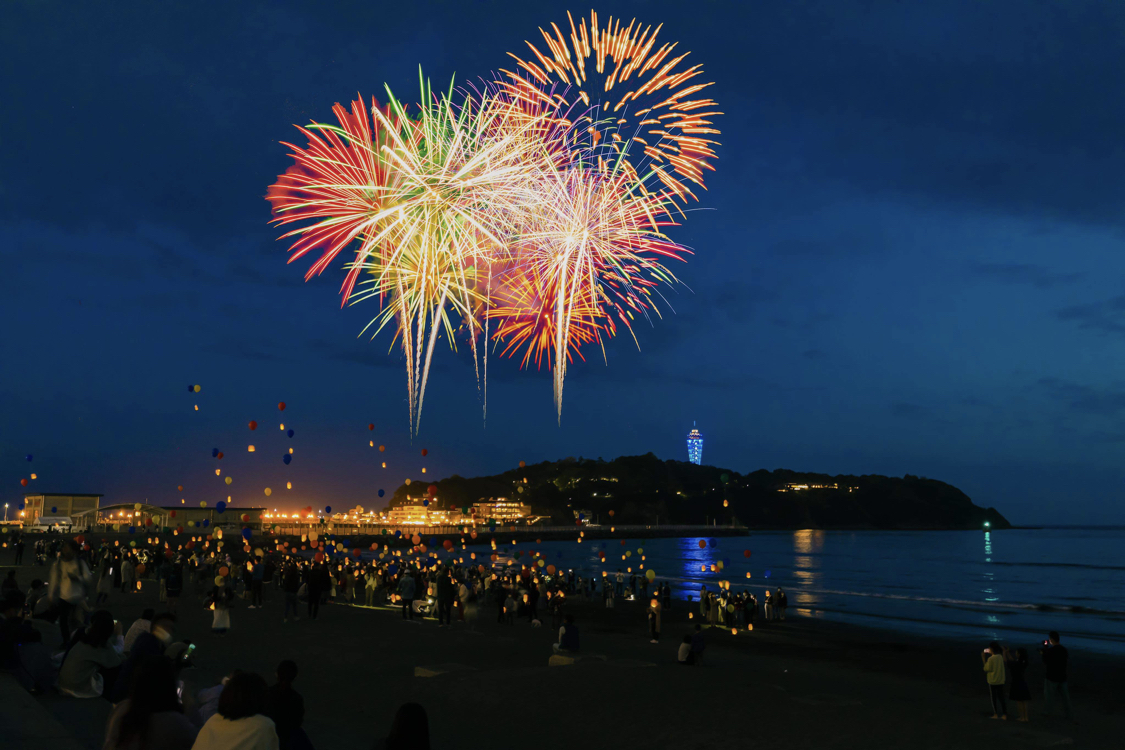 江ノ島シークレット花火